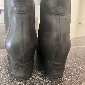 Sorel Joan of Arctic wedge booties